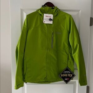 Marmot Lime Green Gore-Tex Jacket